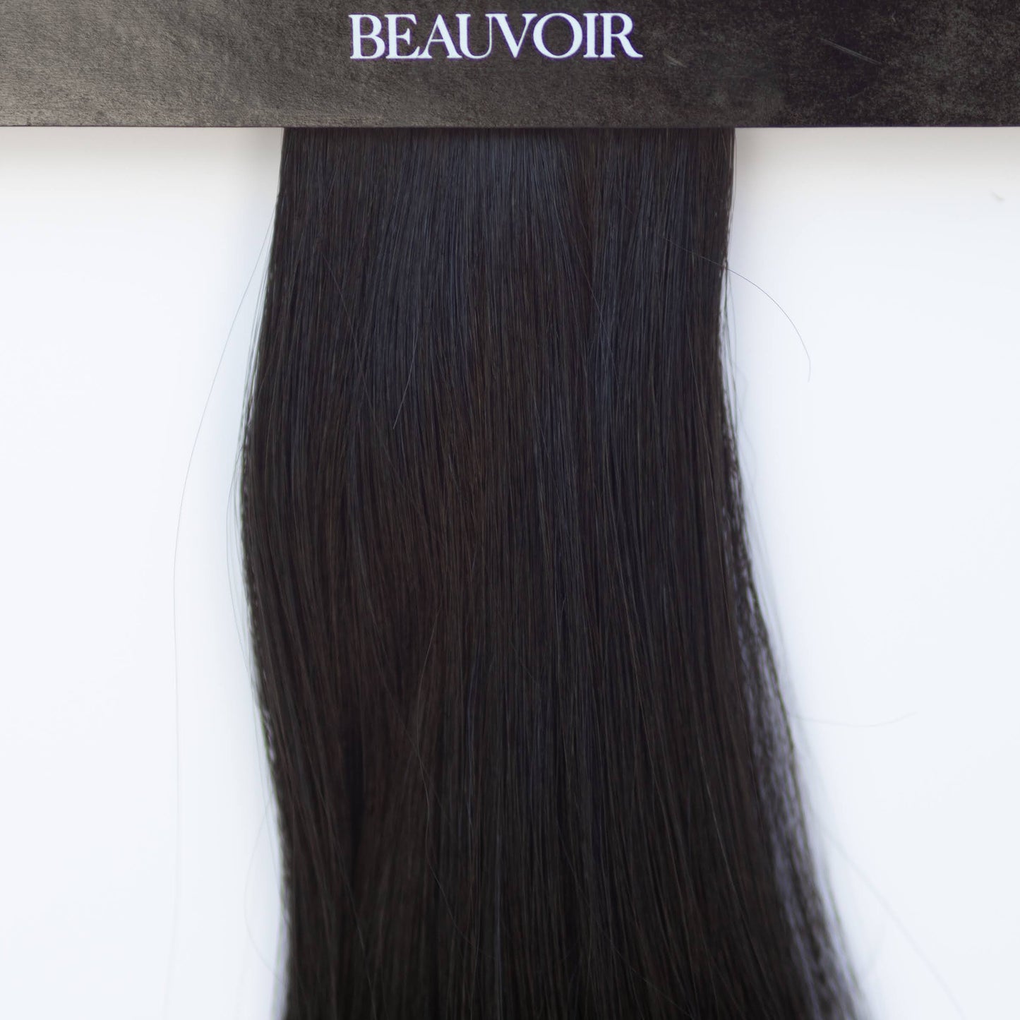 Genius (Micro) Weft 24" 94g Professional Hair Extensions - #1B Midnight (aka Off Black)