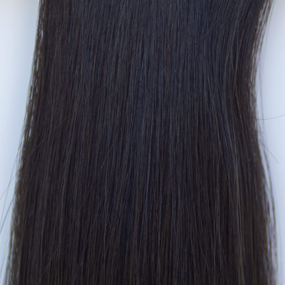 Genius (Micro) Weft 20" 80g Pro Blend Hair Extensions - #1C Espresso Brown (aka Mocha Brown)