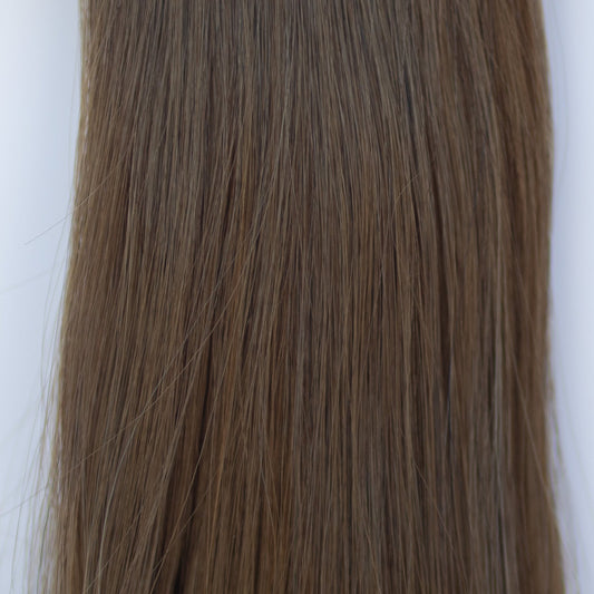 Genius (Micro) Weft 18" 68g Pro Blend Hair Extensions -#4 Roasted Walnut (aka Chocolate Brown)