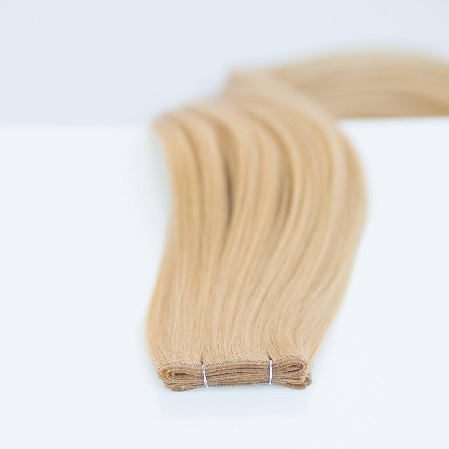 Genius (Micro) Weft 24" 94g Single Donor Virgin - #17 Chardonay Blonde (aka Dirty Ash Blonde)