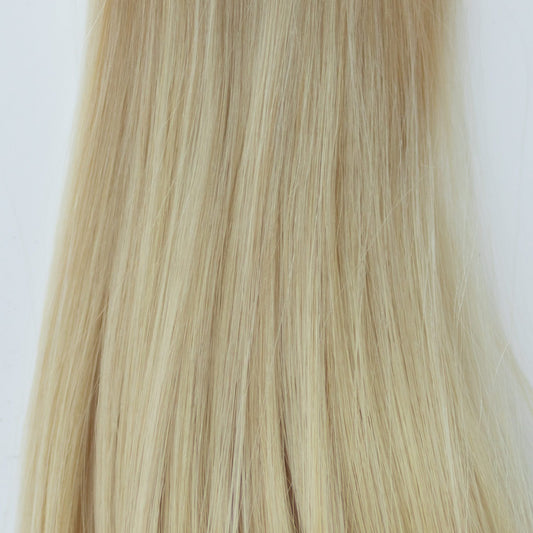 Genius (Micro) Weft 24" 94g Single Donor Virgin - #22 Southern Belle Blonde (aka Light Ash Blonde)