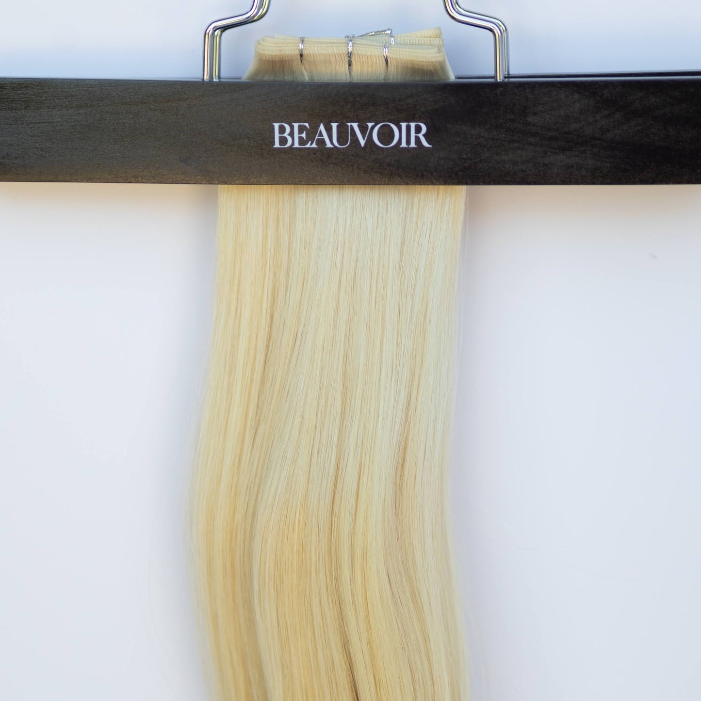 Genius (Micro) Weft 16" 60g Single Donor Virgin - #22 Southern Belle Blonde (aka Light Ash Blonde)
