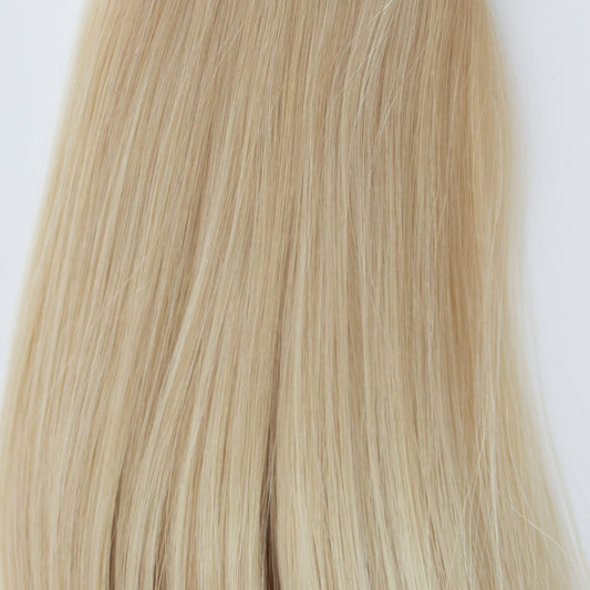 Genius (Micro) Weft 24" 94g Single Donor Virgin - #60 Classic Blonde (aka Ash Blonde)
