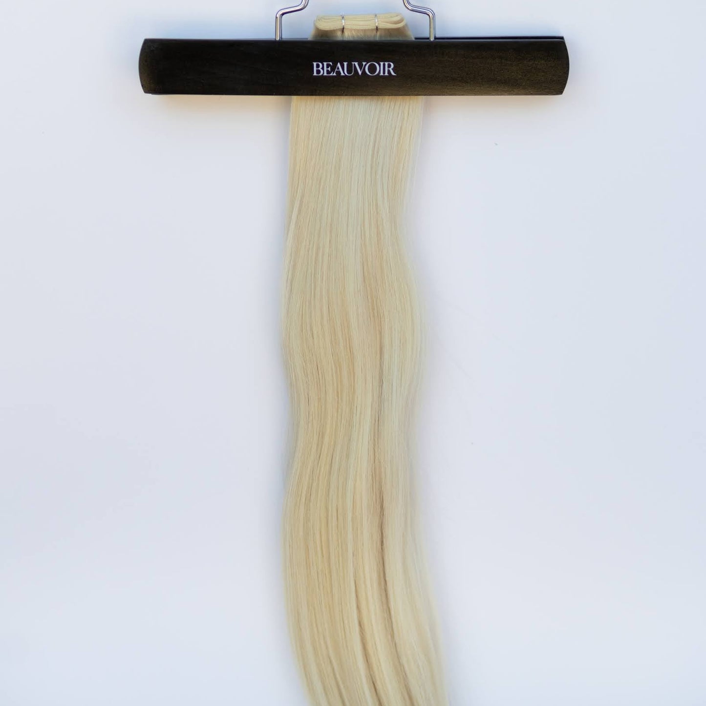 Genius (Micro) Weft 20" 80g Single Donor Virgin - #80 Hollywood Blonde (aka White Blonde)