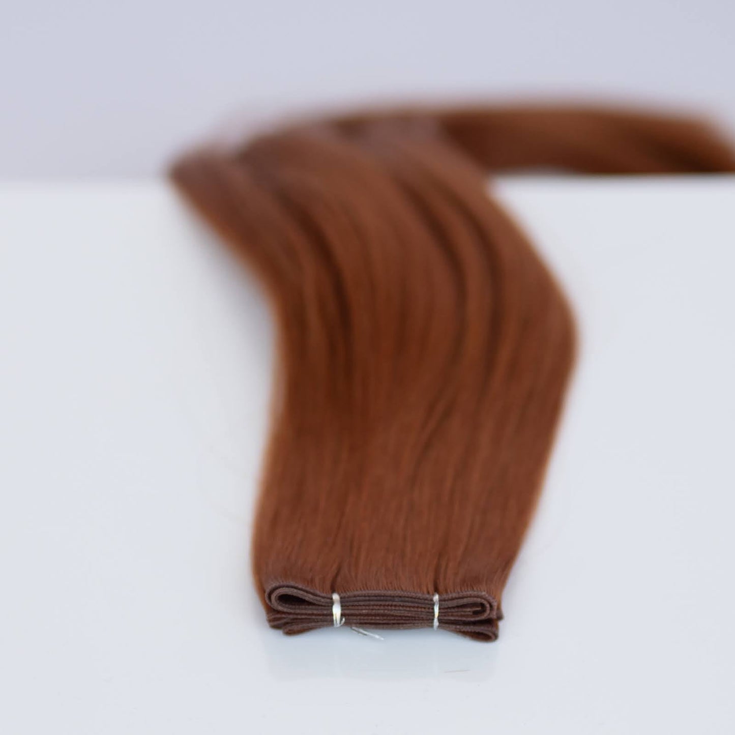 Genius (Micro) Weft 20" 80g Pro Blend Hair Extensions - #570 Sunset (aka Pumpkin Spice)