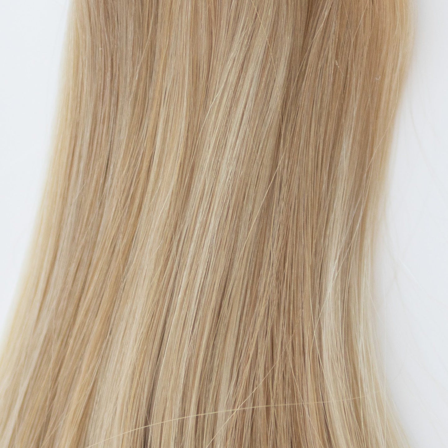 Genius (Micro) Weft 20" 80g Single Donor Virgin - #80/18/46 Summer Blonde (aka Piano Key White Truffle)