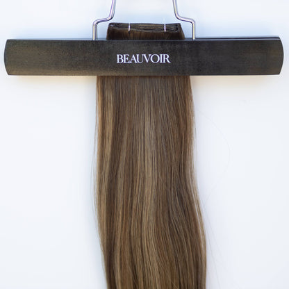 Genius (micro weft) Single Donor Virgin 16" 60g  -#512 Lone Star Brunette by Garyn Santos
