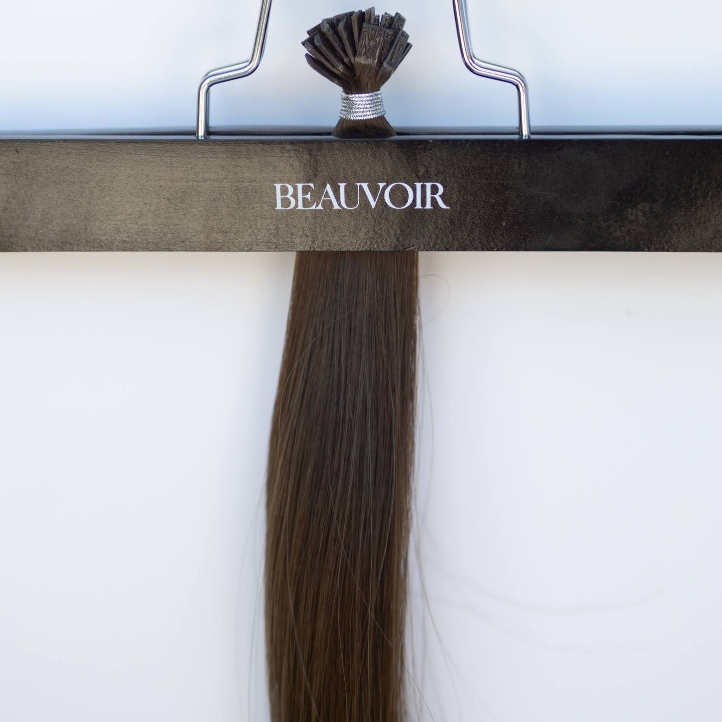 K-Tip 18" 25g Pro Blend Hair Extensions - #2 Dark Chocolate (aka Dark Brown)