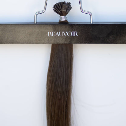 K-Tip 18" 25g Single Donor Virgin - #2 Dark Chocolate (aka Dark Brown)