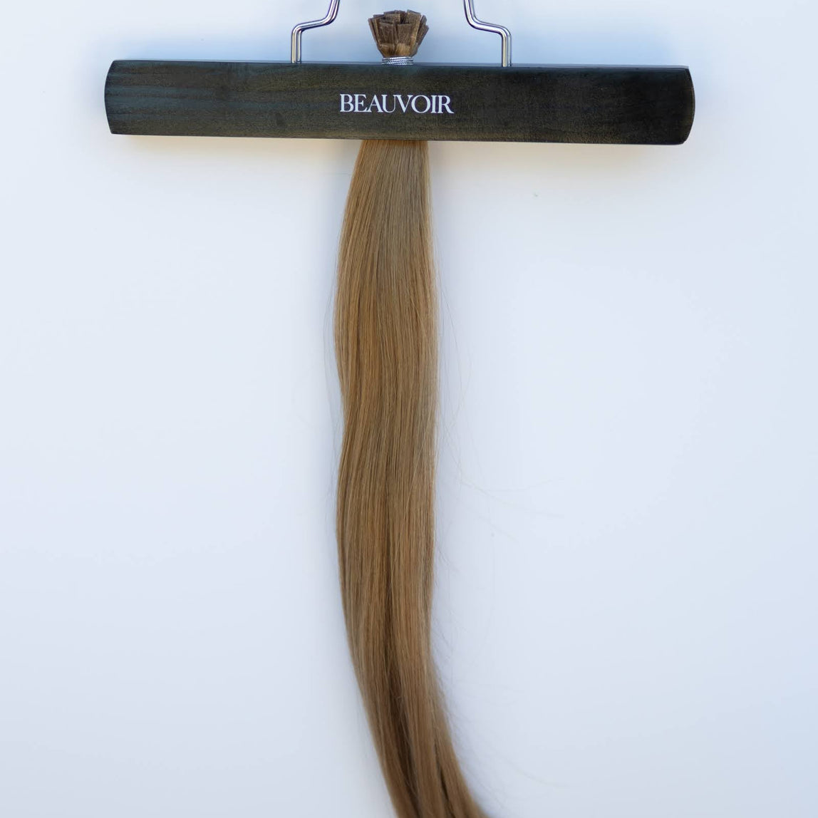 K-Tip hair extensions #6 Cinnamon Brown 16" - Beauvoir hair