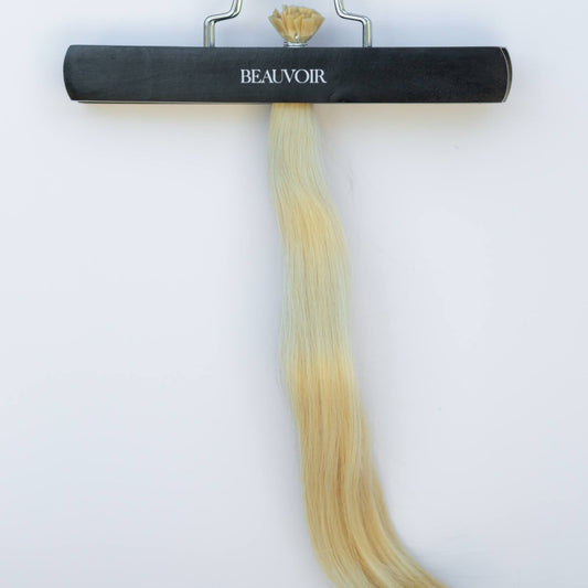 K-Tip 16" 25g Single Donor Virgin - #22 Southern Belle Blonde (aka Light Ash Blonde)
