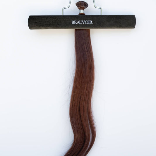 K-Tip 18" 25g Pro Blend Hair Extensions - #550 Rouge (aka Cinnamon Mocha)