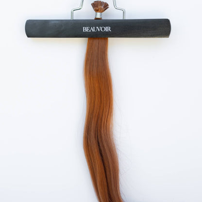K-Tip 20" 25g Pro Blend Hair Extensions - #570 Sunset (aka Pumpkin Spice)