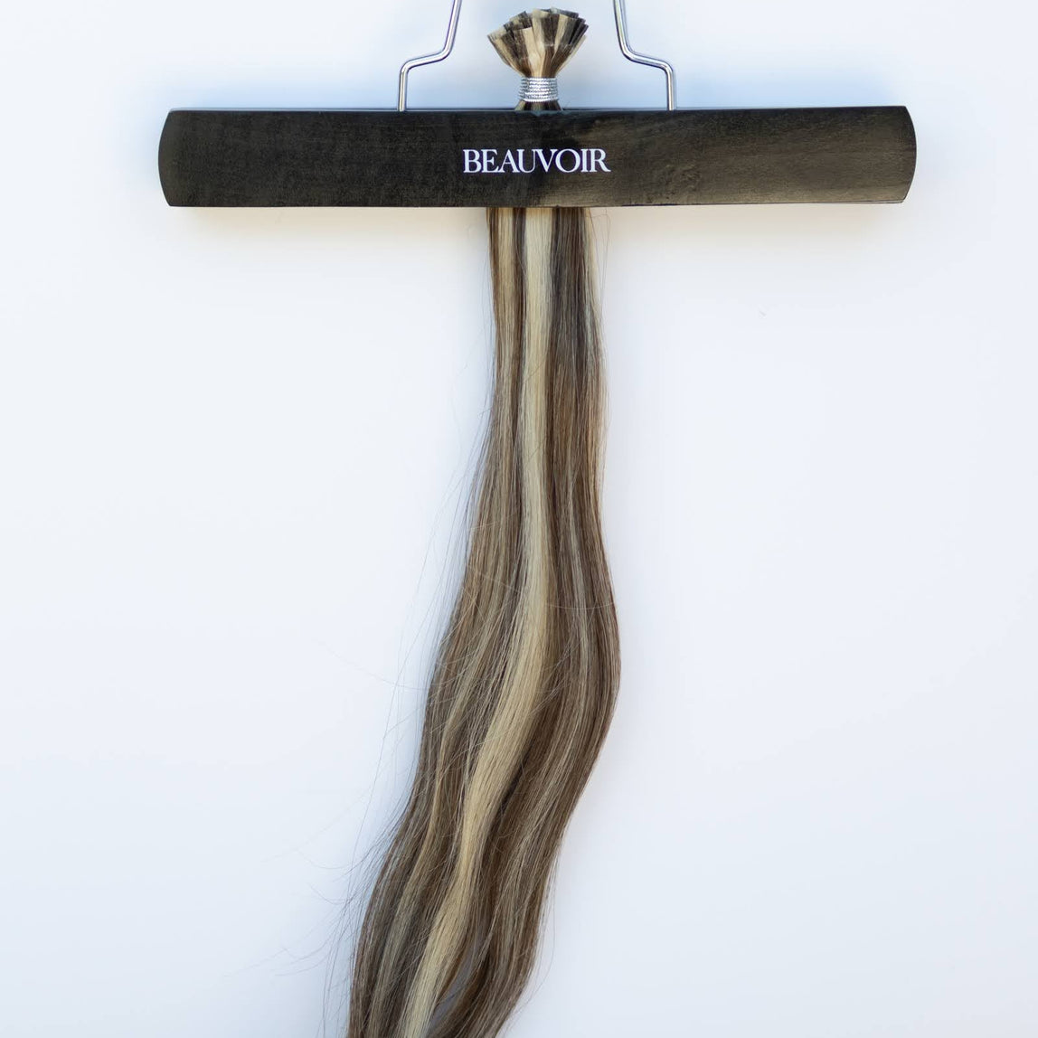 K-Tip hair extensions #4/27 Chocolate Brulé 16" - Beauvoir hair