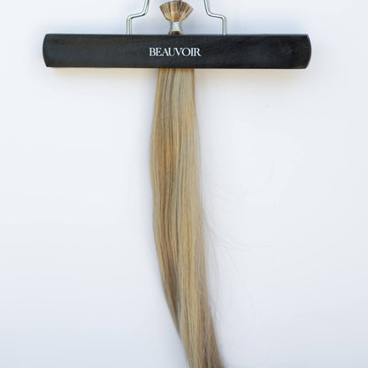 K-Tip 22" 25g Single Donor Virgin - #6/18 Sea Salt & Caramel (aka Highlight Hot Toffee Blonde)