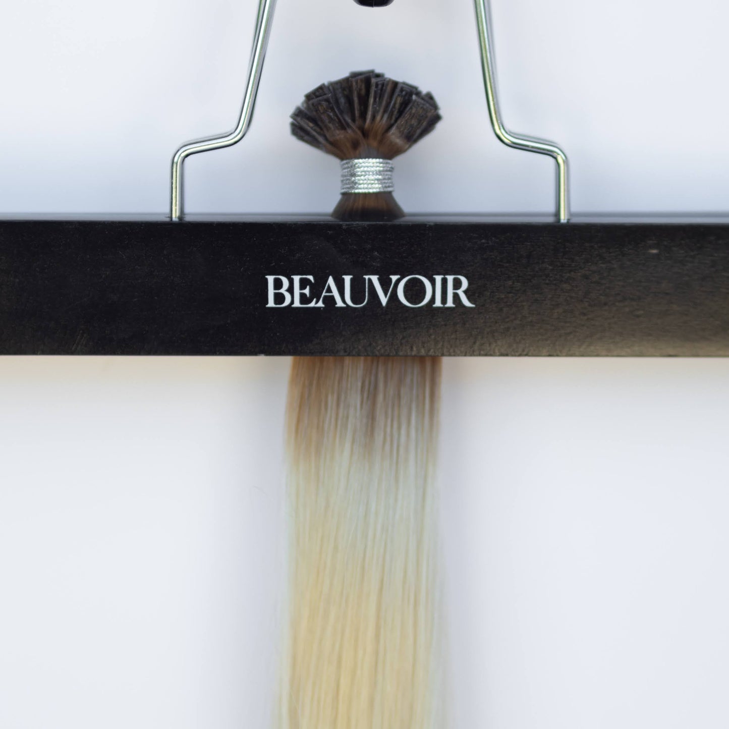 K-Tip 20" 25g Single Donor Virgin - #T3/60 Cocoa Rooted Blonde (aka Rooted Walnut/Ash Blonde)