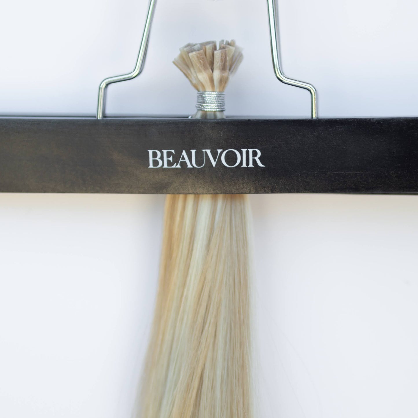 K-Tip 18" 25g Pro Blend Hair Extensions -  #80/18/46 Summer Blonde (aka Piano Key White Truffle)