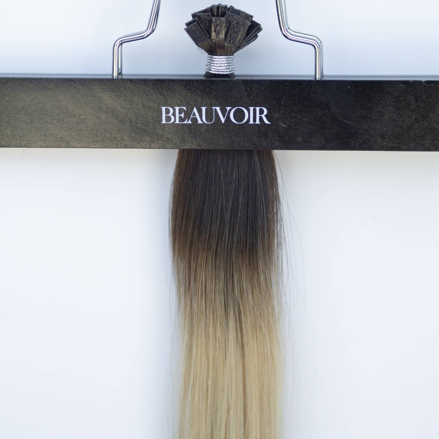 K-Tip 18" 25g Pro Blend Hair Extensions - #2/18 Café Noir Balayage