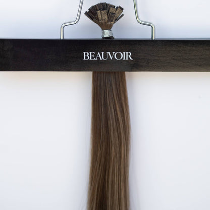 K-Tip 16" 25g Single Donor Virgin - #512 Lone Star Brunette by Garyn Santos