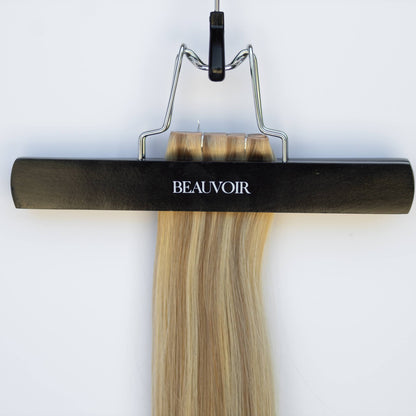 Butterfly Weft 16" 50g Pro Blend - #6/18 Sea Salt & Caramel (aka Highlight Hot Toffee Blonde)
