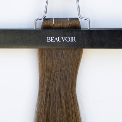 Butterfly Weft 16" 50g Pro Blend - #4 Roasted Walnut (aka Chocolate Brown)