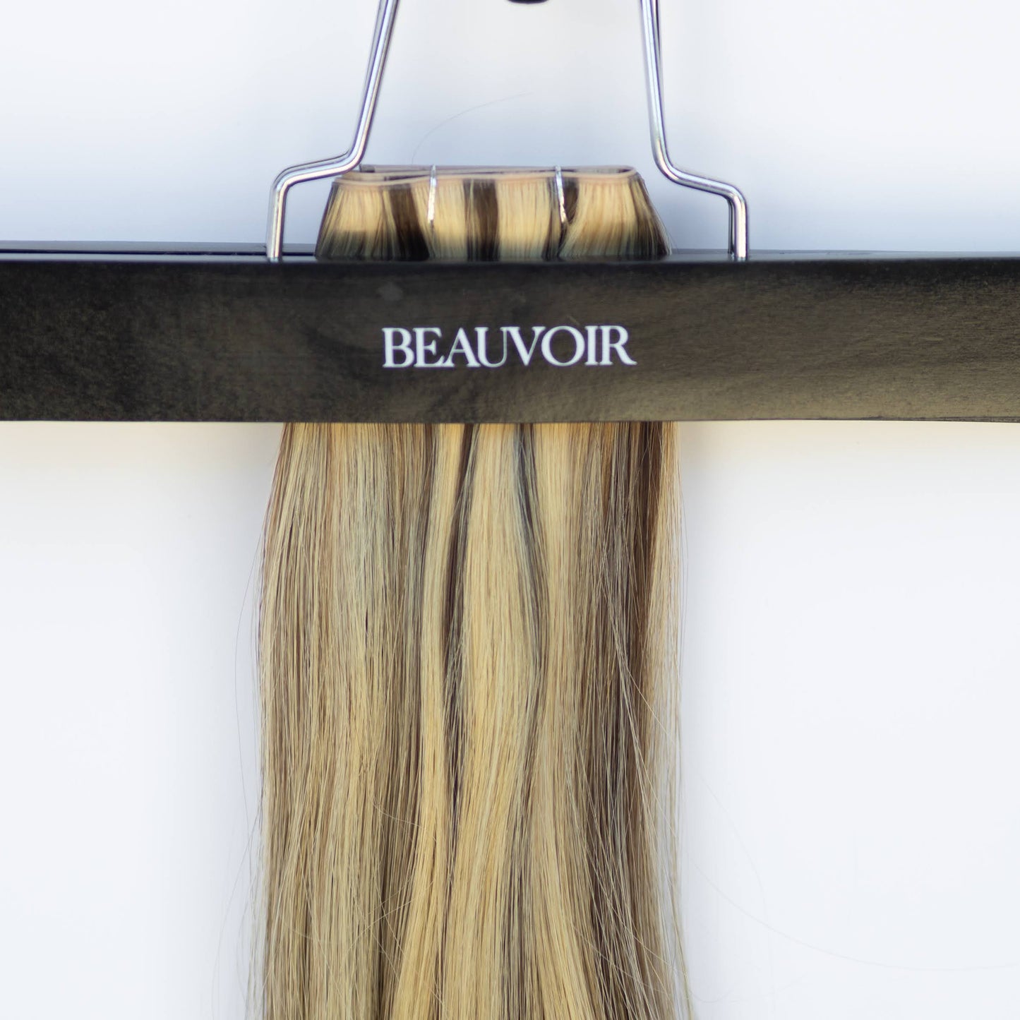 Butterfly Weft 20" 60g Pro Blend - #4/27 Chocolate Brulé (aka Chocolate Brown Highlight)