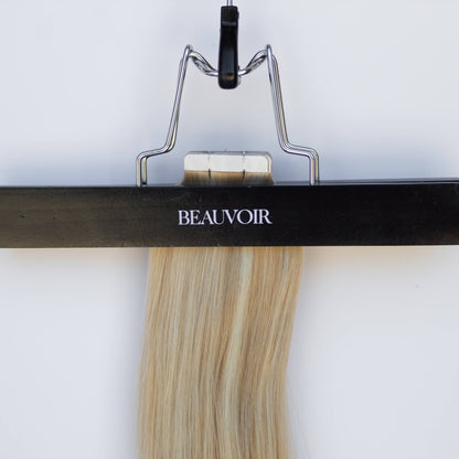 Tape-In 22" 50g Pro Blend Hair Extensions - #80/18/46 Summer Blonde (aka Piano Key White Truffle)