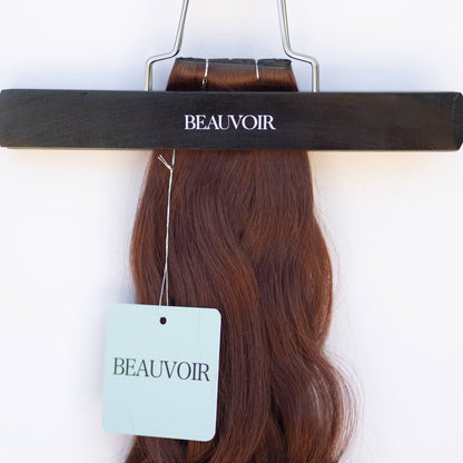 Butterfly Weft 20" 60g 50/50 Pro Blend - WAVE Texture - #550 Rouge (aka Cinnamon Mocha)