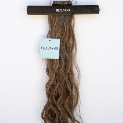 Butterfly Weft 20" 60g 50/50 Pro Blend - WAVE Texture - #512 Lone Star Brunette by Garyn Santos