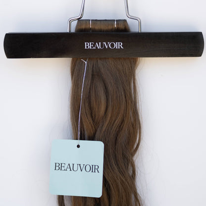 Butterfly Weft 20" 60g - WAVE Texture - Pro Blend - #2 Dark Chocolate (aka Dark Brown)