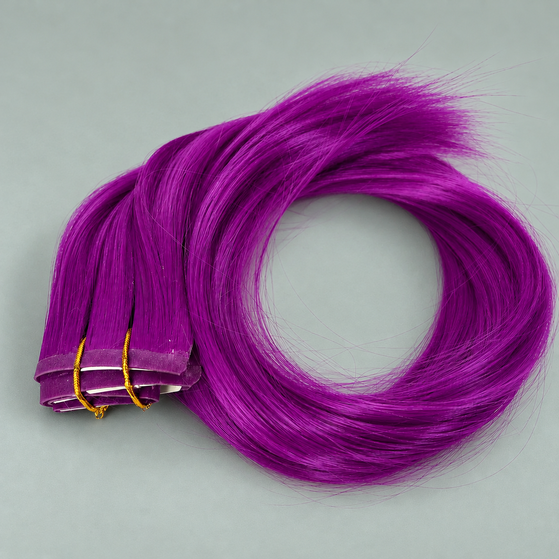 Synthetic Purple Highlight Clip-Ins