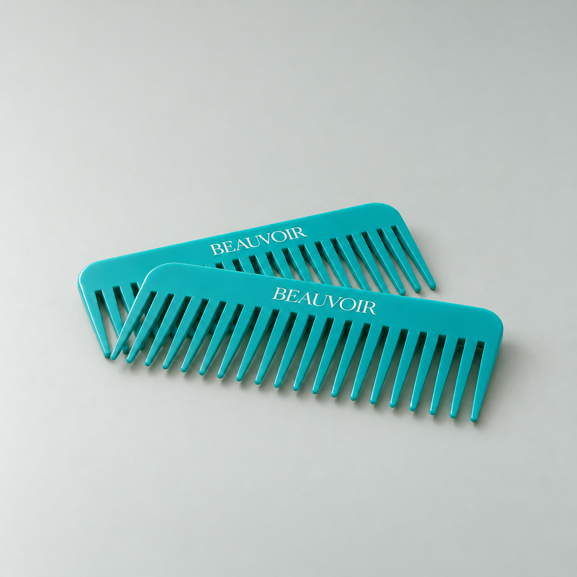 Wide-Tooth Comb Teal (2-pack)