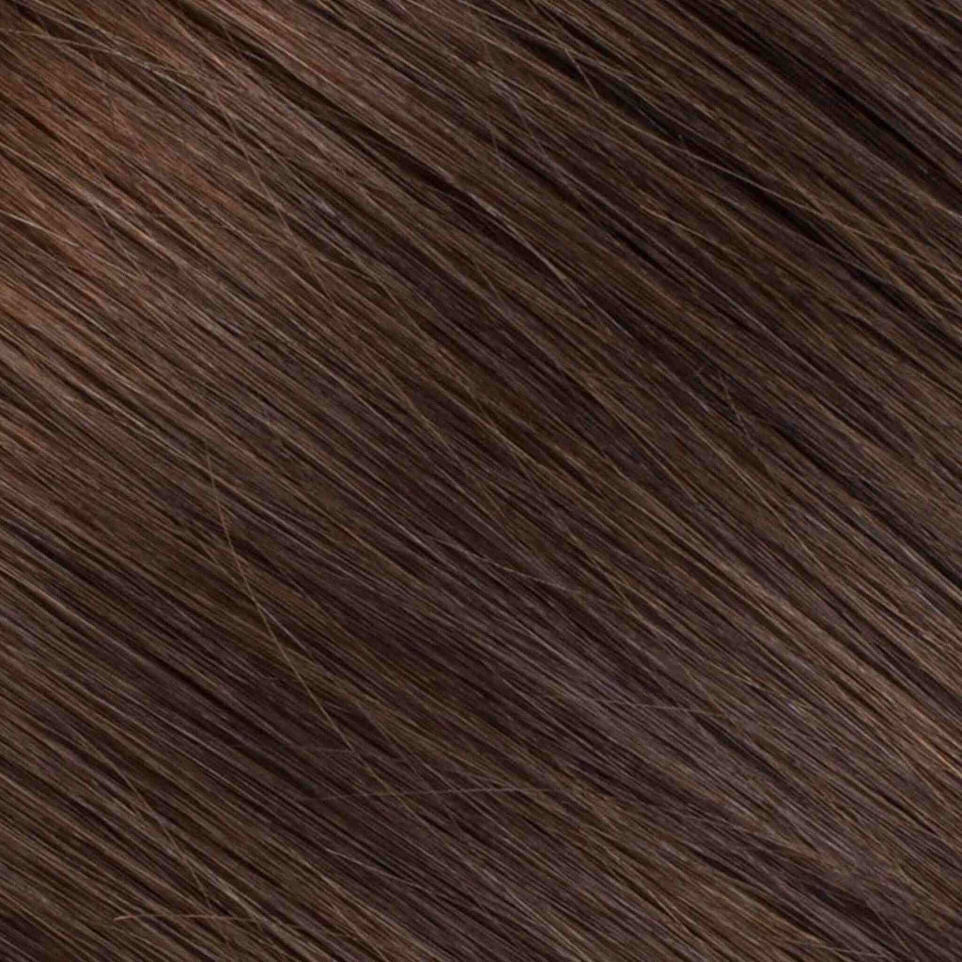 Tape-In 22" 50g Professional Hair Extensions - Chocolate Mahogany Ombre #1B/#2/#4