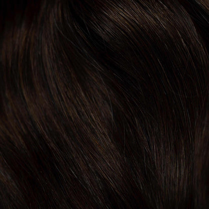 Tape-In 22" 50g Professional Hair Extensions - Mocha Brown #1C