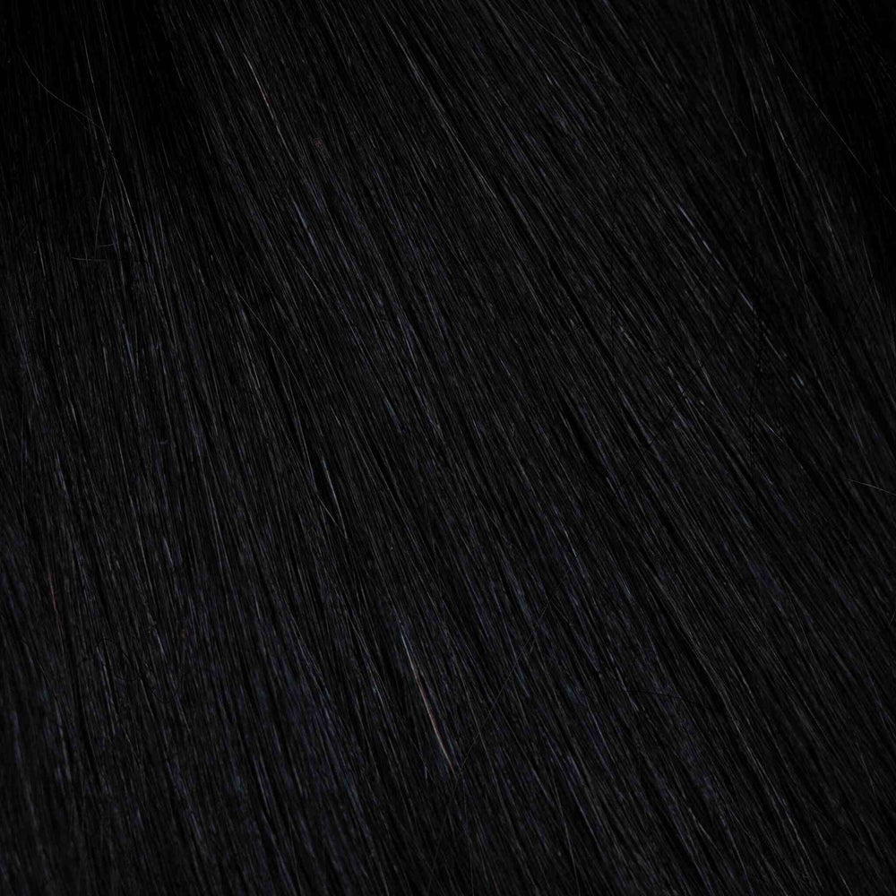 Tape-In 22" 50g Professional Hair Extensions - Jet Black #1