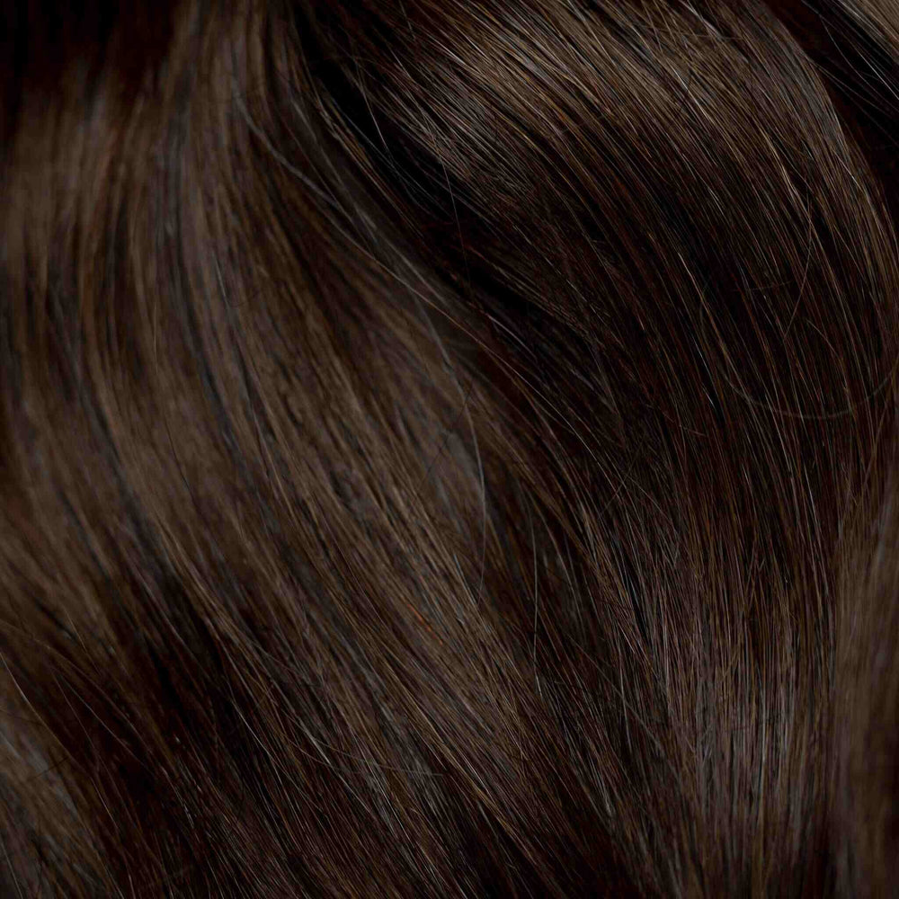 Tape-In 22" 50g Professional Hair Extensions - Dark Brown #2
