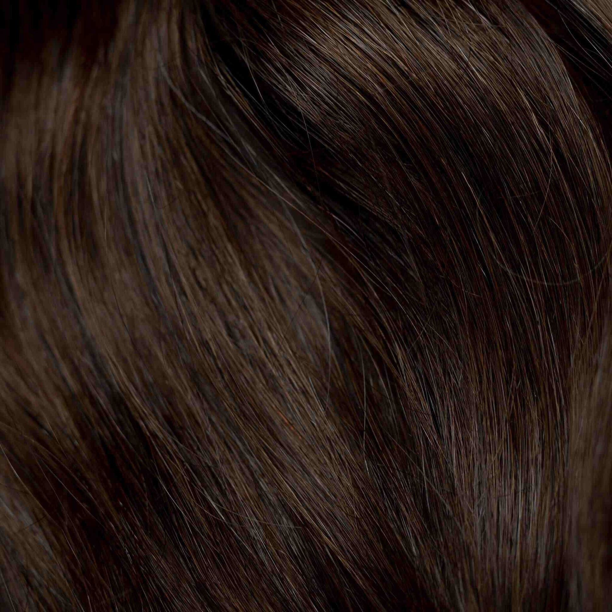 Tape-In 18" 50g Professional Hair Extensions - Dark Brown #2