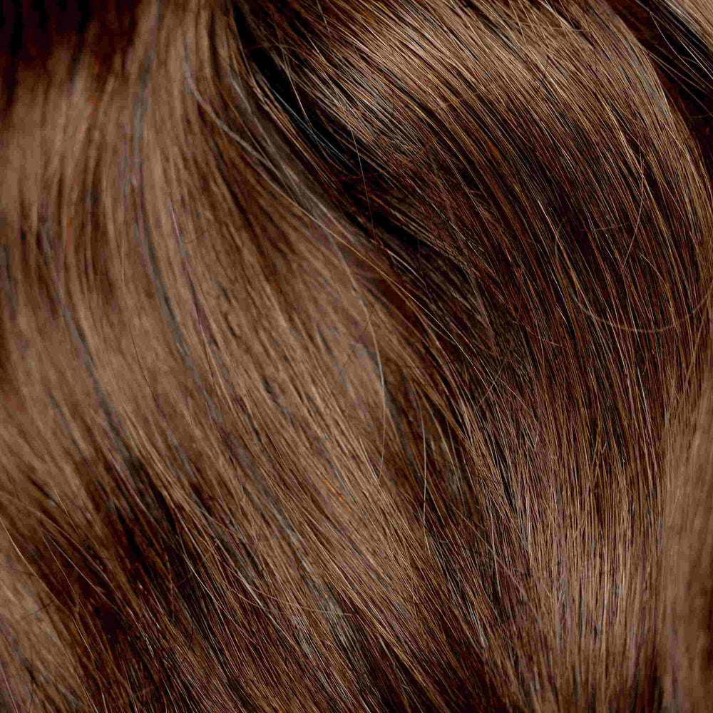 Tape-In 22" 50g Professional Hair Extensions - Chocolate Brown #4