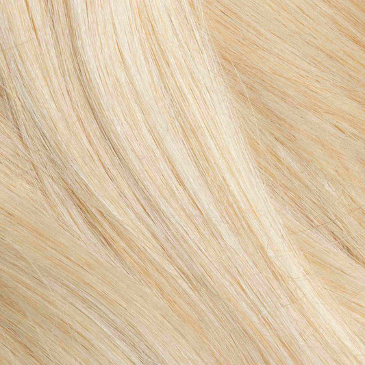 Machine-Tied Weft 16" 150g Professional Hair Extensions - Ash Blonde #60